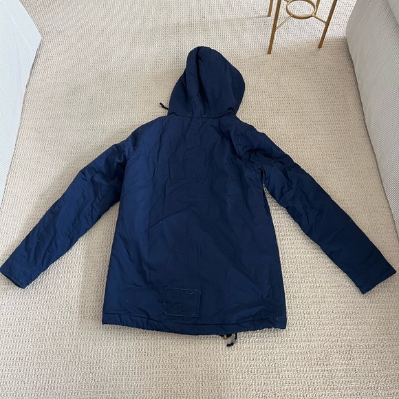 Navy Miss London Coat - Picture 4 of 4